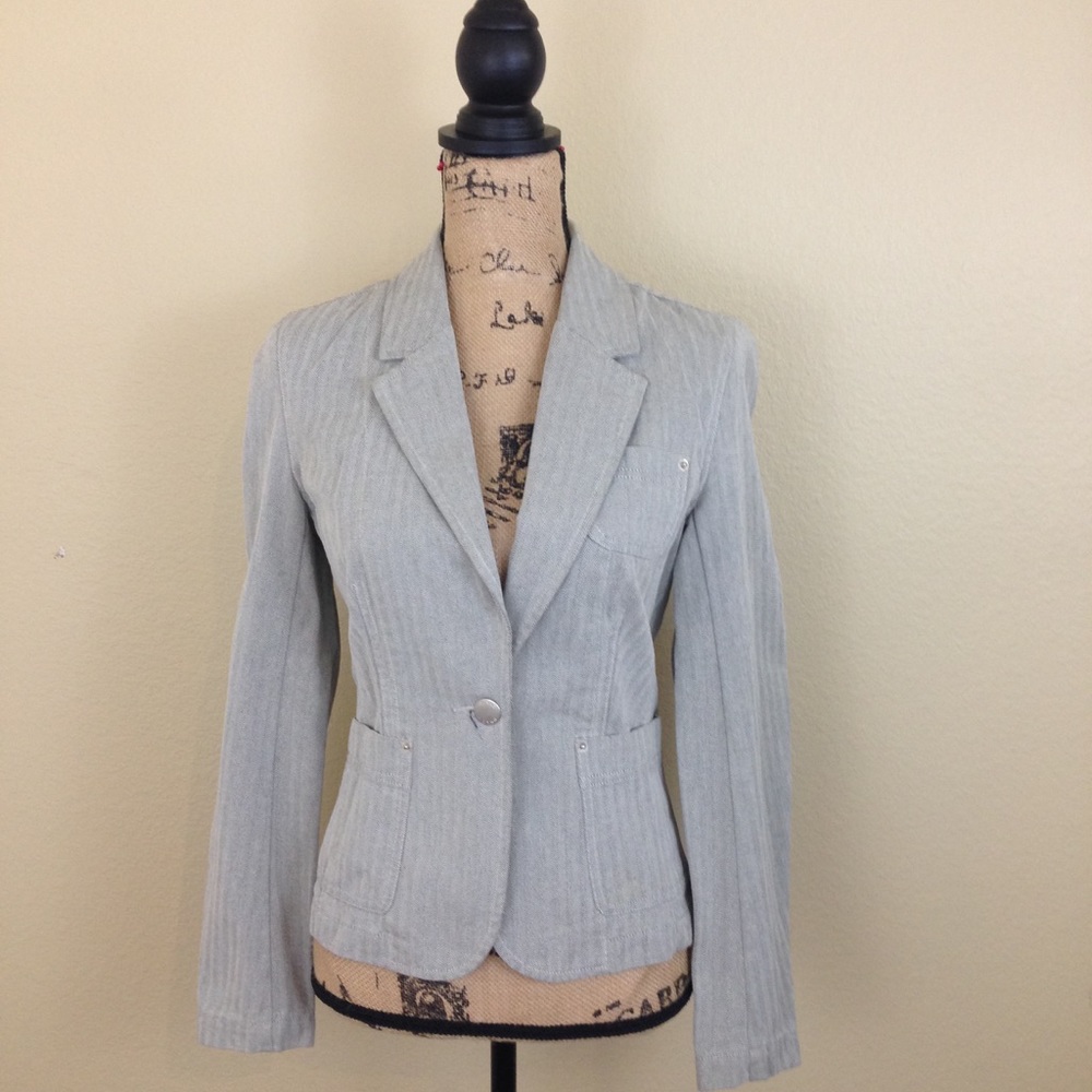 Grey Isaac Mizrahi Blazer